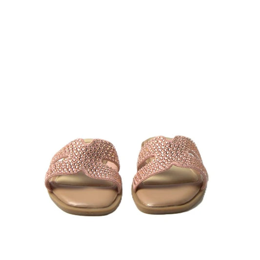 GOLD&GOLD CIABATTINA STRASS