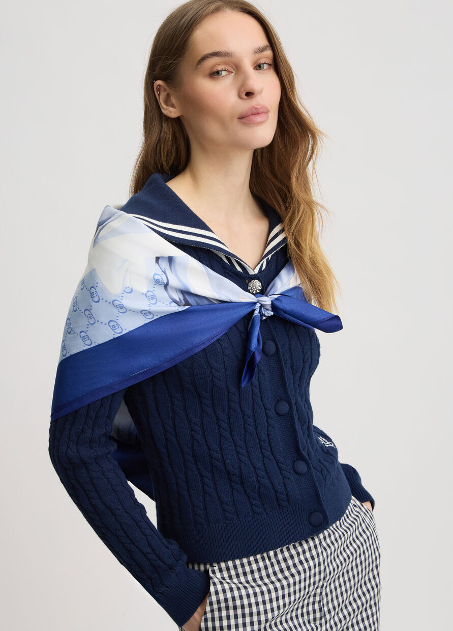 LIU JO FOULARD MAXI FLOWER DONNA