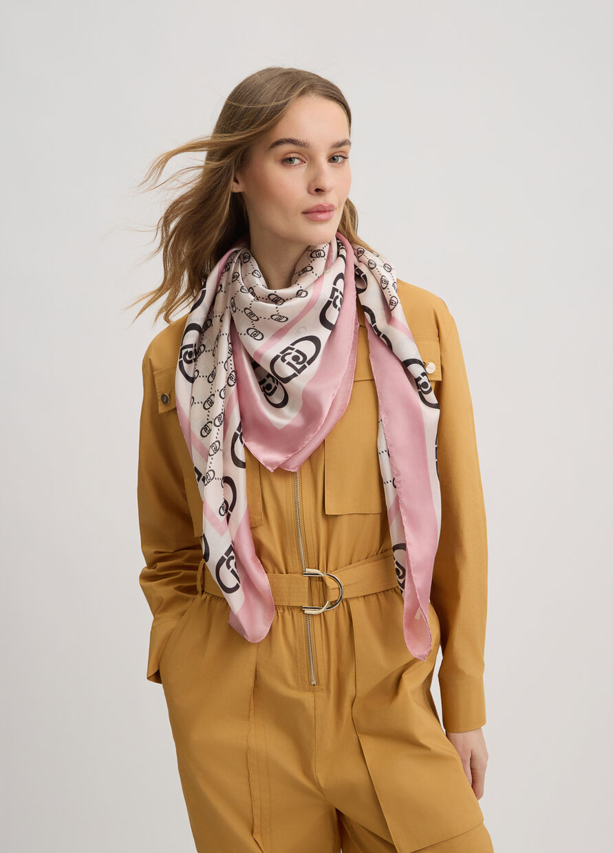 LIU JO FOULARD PORTALOGO DONNA