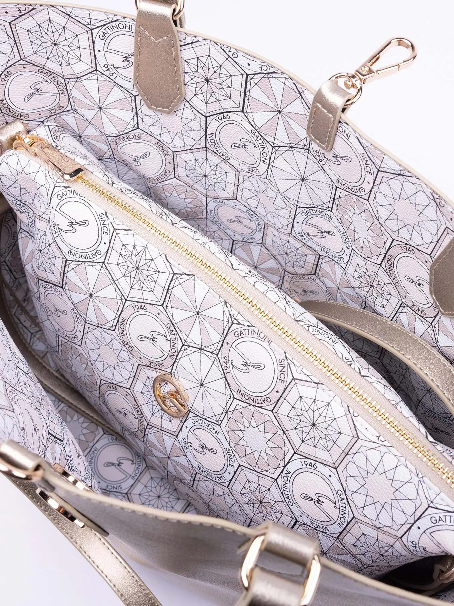 GATTINONI BORSA CON LOGO DONNA