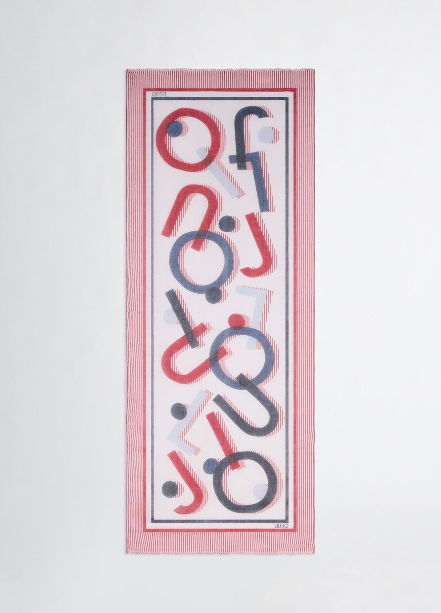 LIU JO STOLA MIX PRINT DONNA