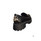 IMPRONTE SHOP - MOCASSINO FIBBIA DORATA DONNA
