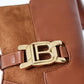 LAURA BIAGIOTTI TRONCHETTO PLATEAUX CON LOGO DONNA