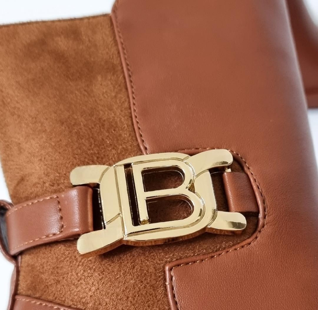LAURA BIAGIOTTI TRONCHETTO PLATEAUX CON LOGO DONNA