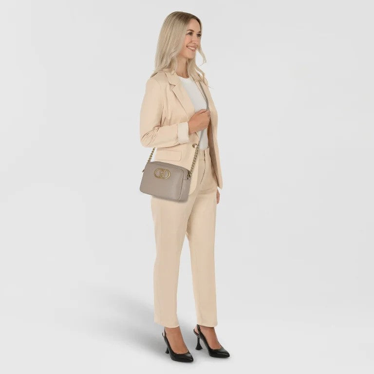 LIU JO TRACOLLA DONNA CON LOGO M CAMERA CASE
