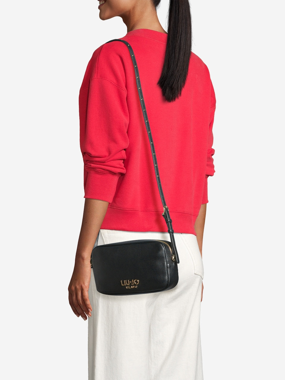 LIU JO TRACOLLA DONNA CON LOGO S CAMERA CASE