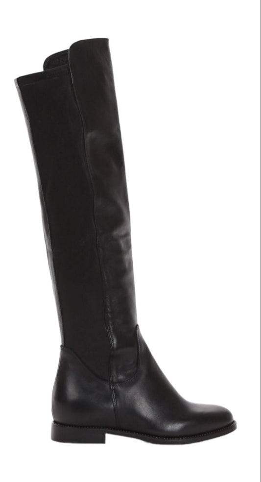 IMPRONTE SHOP - STIVALI ALTI DONNA IN PELLE NAPPATA