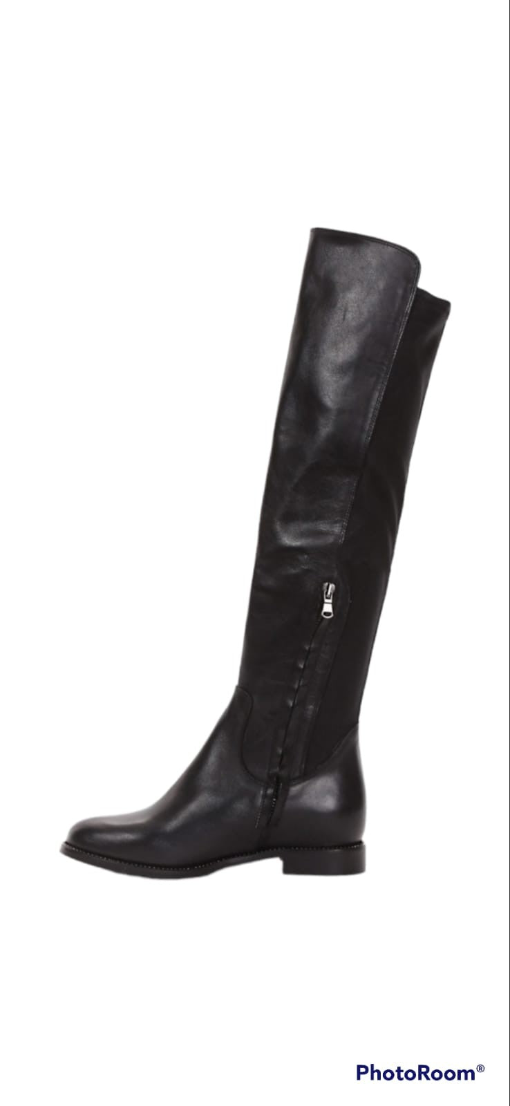 IMPRONTE SHOP - STIVALI ALTI DONNA IN PELLE NAPPATA