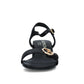 GATTINONI SANDALI CON CINTURINO E LOGO DONNA