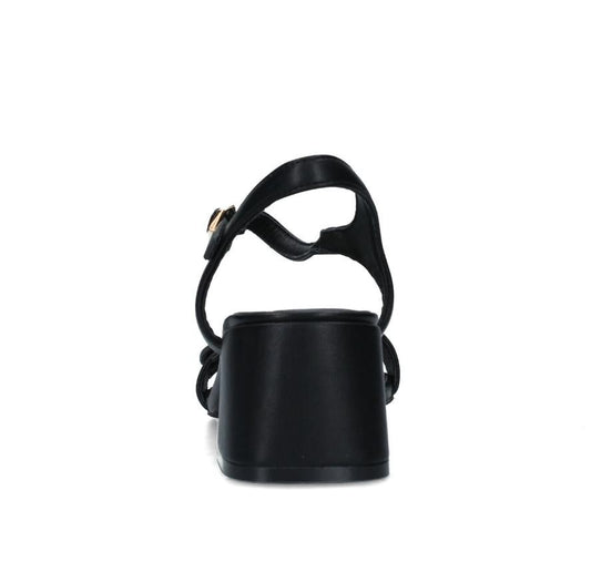 GATTINONI SANDALI CON CINTURINO E LOGO DONNA