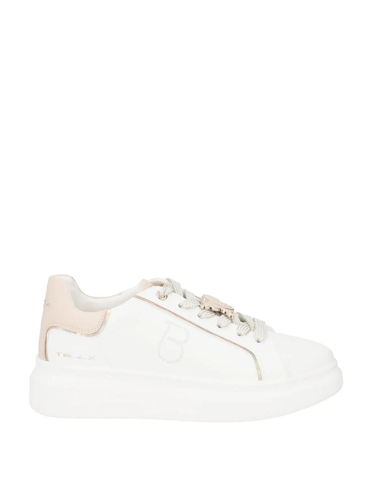 TOSCA BLU SNEAKERS DONNA BASSA CON CHARMS FENICE