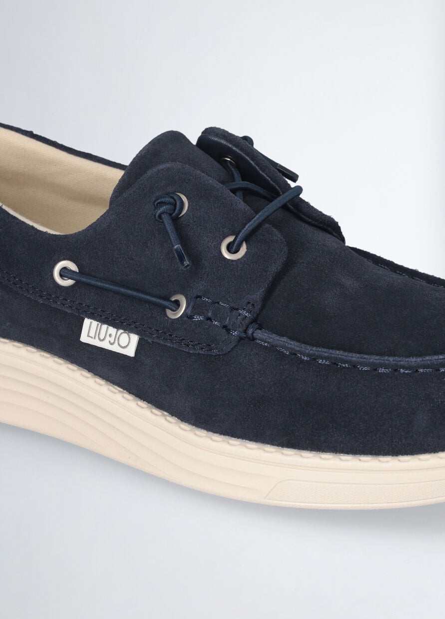 LIU JO MOCASSINO UOMO CON LOGO
