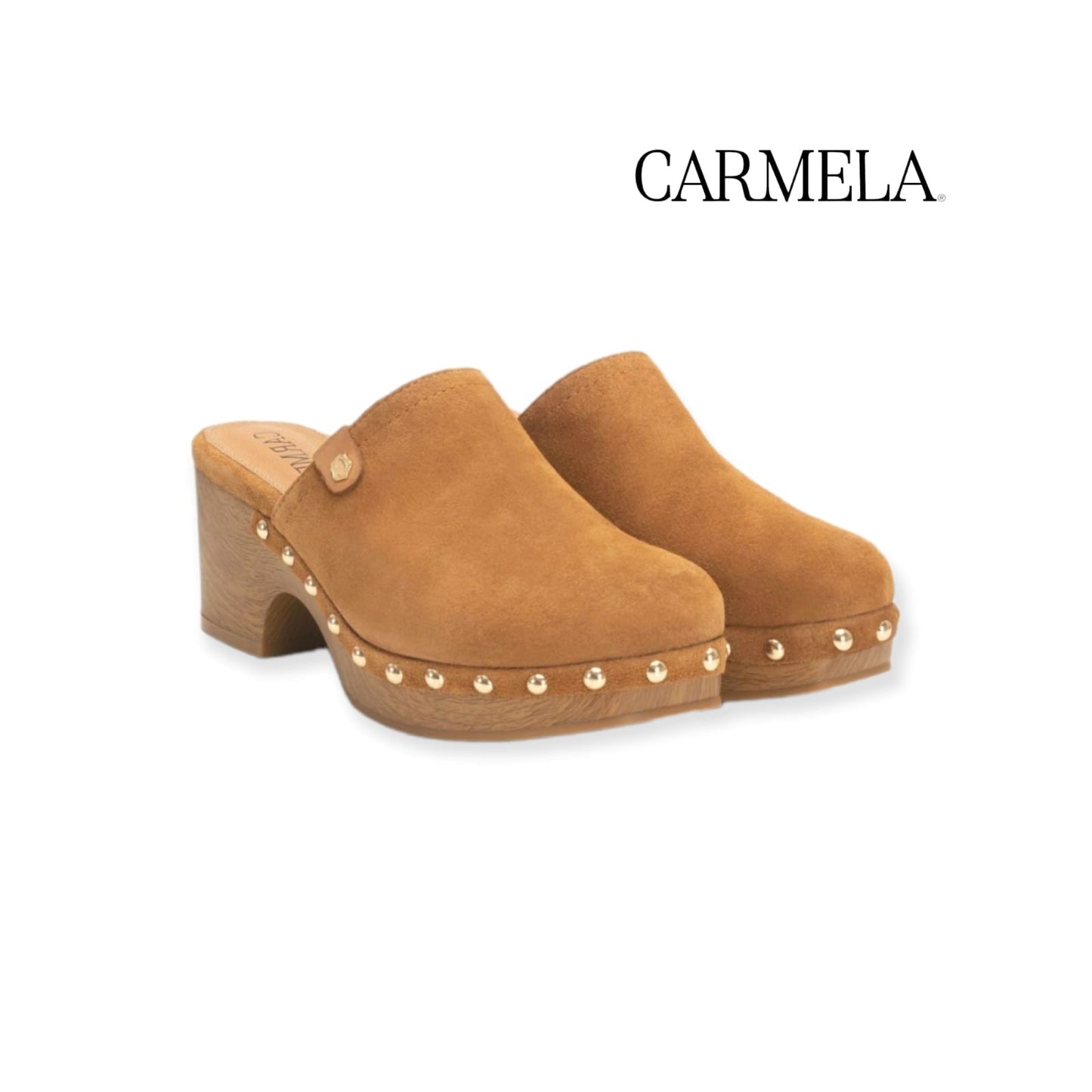 CARMELA - ZOCCOLO IN PELLE SCAMOSCIATA DONNA