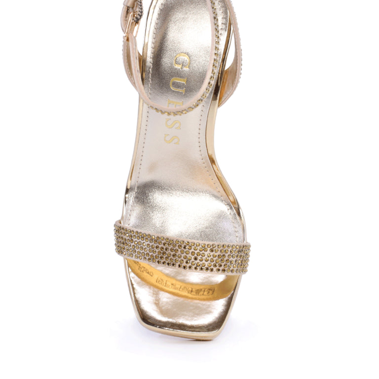 GUESS SANDALI CON STRASS E BRACCIALE DONNA