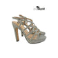 GOLD&GOLD SANDALI ELEGANTI CON GLITTER DONNA