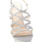 GOLD&GOLD SANDALI ELEGANTI CON GLITTER DONNA