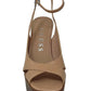 GUESS SANDALI CON TACCO ALTO E BRACCIALE DONNA