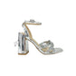 IMPRONTE SHOP - SANDALI donna con tacco e cinturini