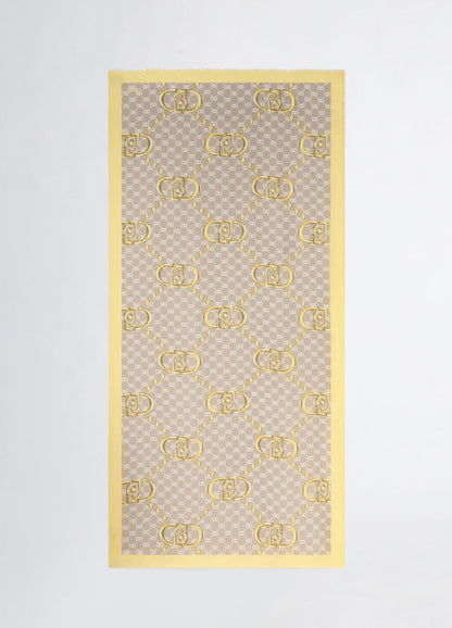 LIU JO STOLA LOGO SKETCH DONNA