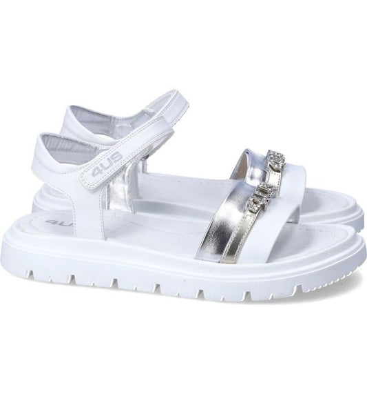 PACIOTTI 4US SANDALI GOMMA CON LOGO DONNA