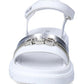 PACIOTTI 4US SANDALI GOMMA CON LOGO DONNA