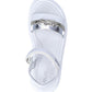 PACIOTTI 4US SANDALI GOMMA CON LOGO DONNA