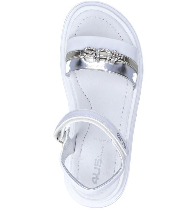 PACIOTTI 4US SANDALI GOMMA CON LOGO DONNA