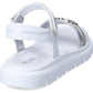PACIOTTI 4US SANDALI GOMMA CON LOGO DONNA