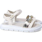 PACIOTTI 4US SANDALI GOMMA CON LOGO DONNA