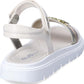 PACIOTTI 4US SANDALI GOMMA CON LOGO DONNA