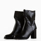 IMPRONTE SHOP - TRONCHETTO IN PELLE TRAFORATO DONNA