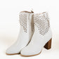 IMPRONTE SHOP - TRONCHETTO IN PELLE TRAFORATO DONNA