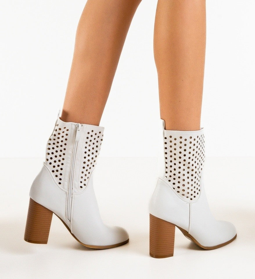IMPRONTE SHOP - TRONCHETTO IN PELLE TRAFORATO DONNA