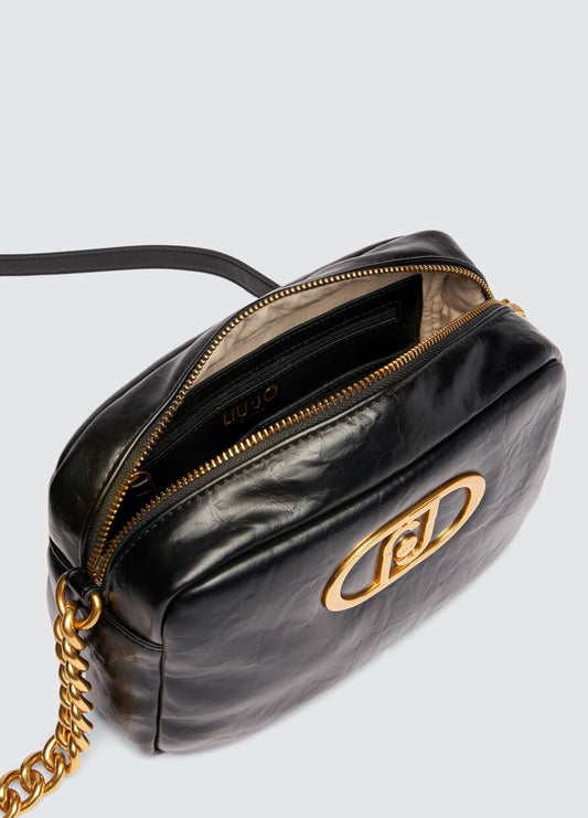 LIU JO TRACOLLA DONNA CON LOGO M CAMERA CASE