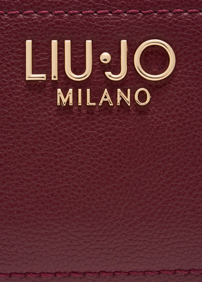 LIU JO CAMERA CASE PICCOLA BORDEAUX