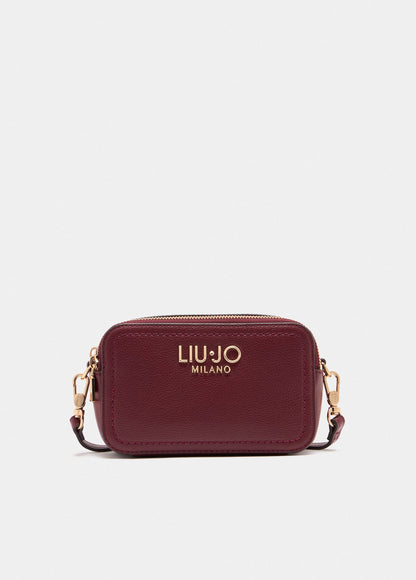 LIU JO CAMERA CASE PICCOLA BORDEAUX