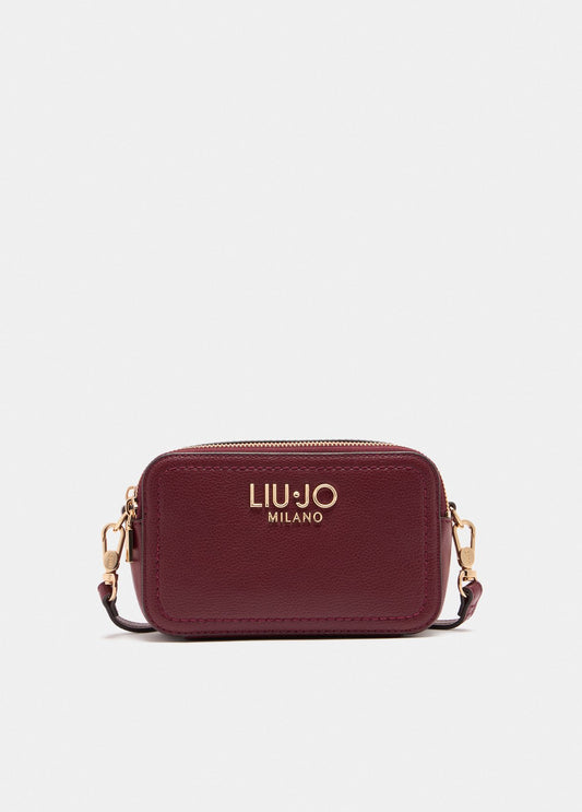 LIU JO CAMERA CASE PICCOLA BORDEAUX