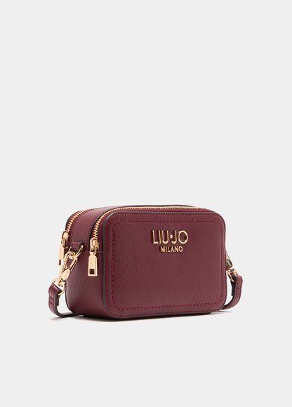 LIU JO CAMERA CASE PICCOLA BORDEAUX