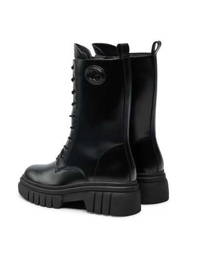 GUESS ANFIBI ALTI DONNA CON LOGO IN RILIEVO