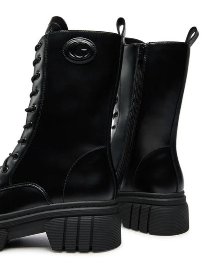 GUESS ANFIBI ALTI DONNA CON LOGO IN RILIEVO