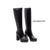 ROCCOBAROCCO STIVALI TACCO PLATEAUX