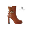 LAURA BIAGIOTTI TRONCHETTO PLATEAUX CON LOGO DONNA