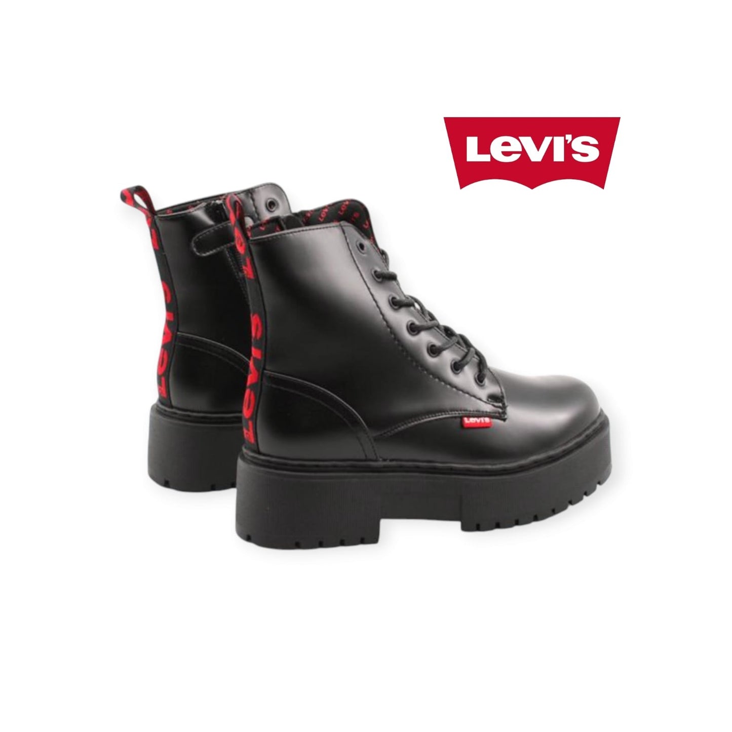 LEVI'S ANFIBI CON SCRITTA DONNA