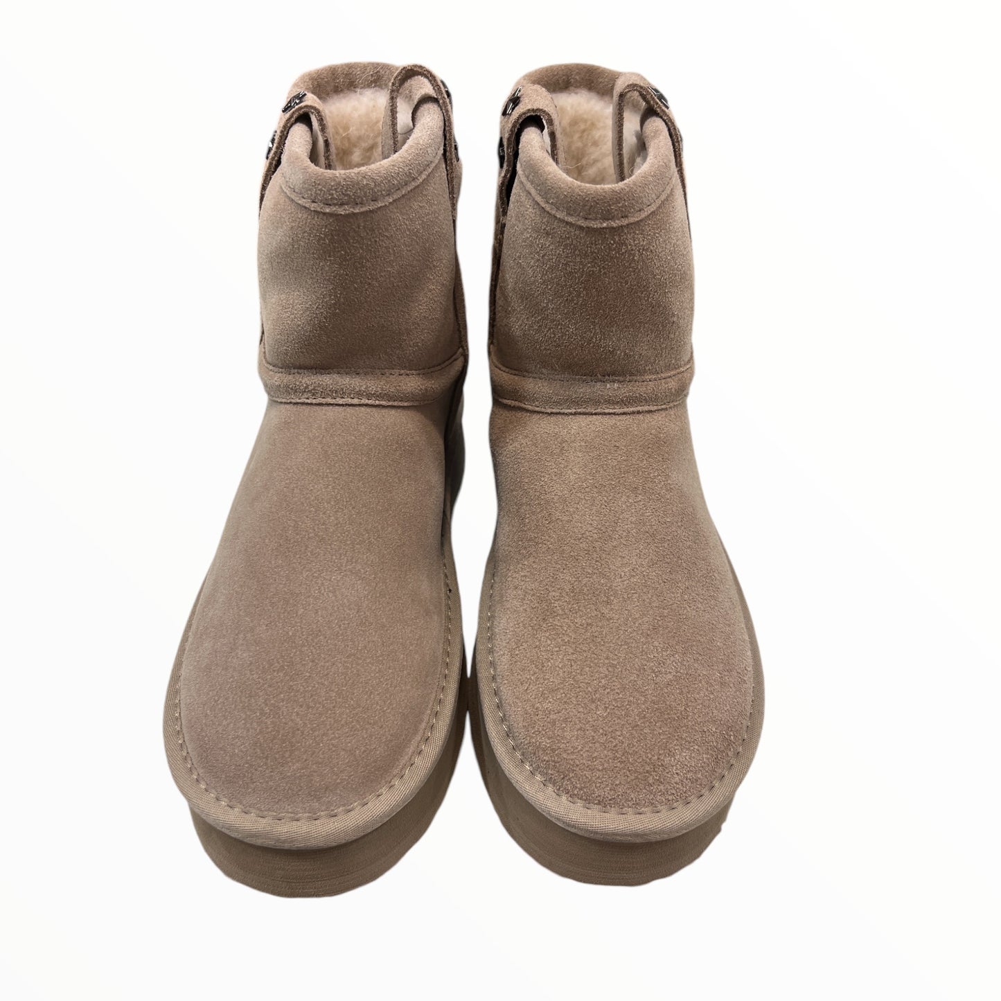 MARC ELLIS - UGG IN CAMOSCIO CON PELLICCETTA INTERNA DONNA