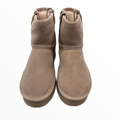 MARC ELLIS - UGG IN CAMOSCIO CON PELLICCETTA INTERNA DONNA