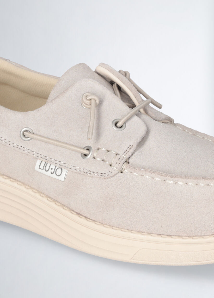 LIU JO MOCASSINO UOMO CON LOGO