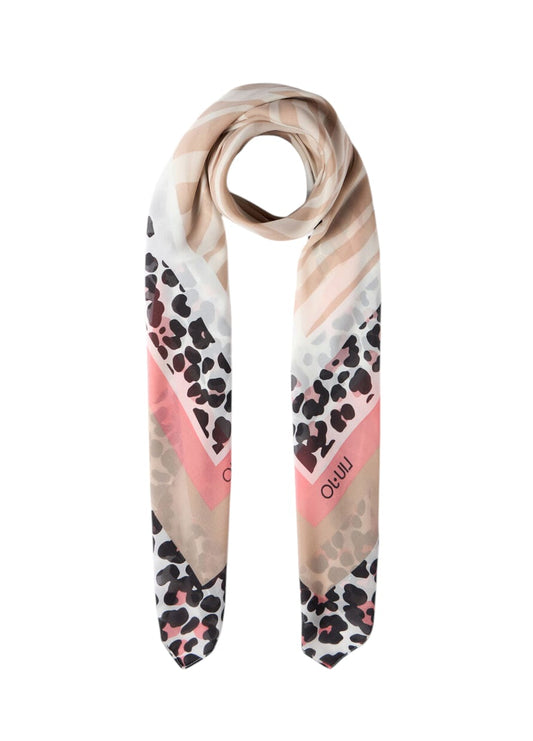 LIU JO FOULARD MIX ANIMALIER DONNA