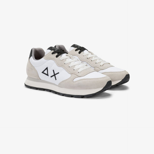 SUN SNEACKERS UOMO TOM SOLID BIANCO