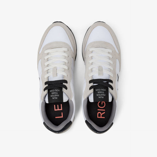 SUN SNEACKERS UOMO TOM SOLID BIANCO