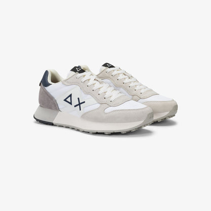 SUN68 SNEAKERS UOMO JAKI SOLID BIANCO